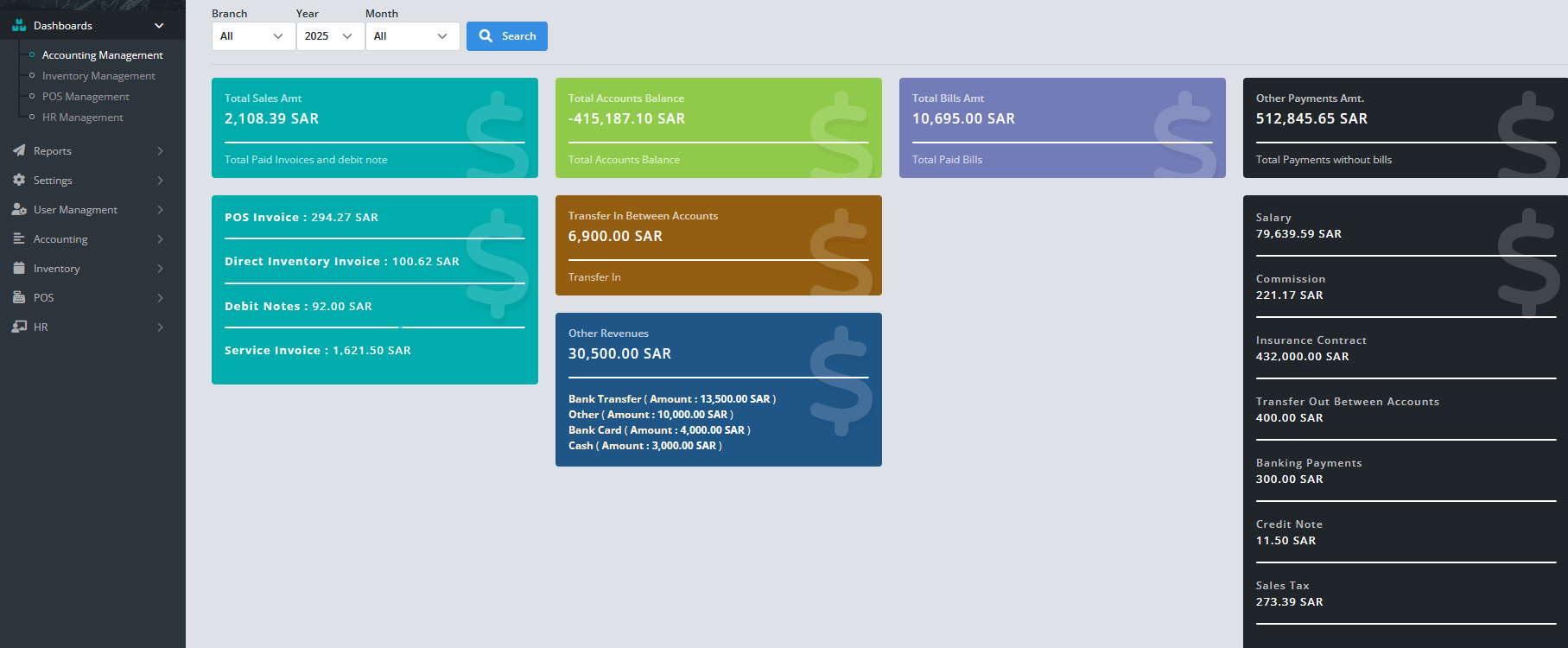 DigoSolutions Interface